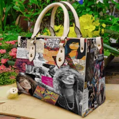 Janis Joplin 02 Leather Handbag