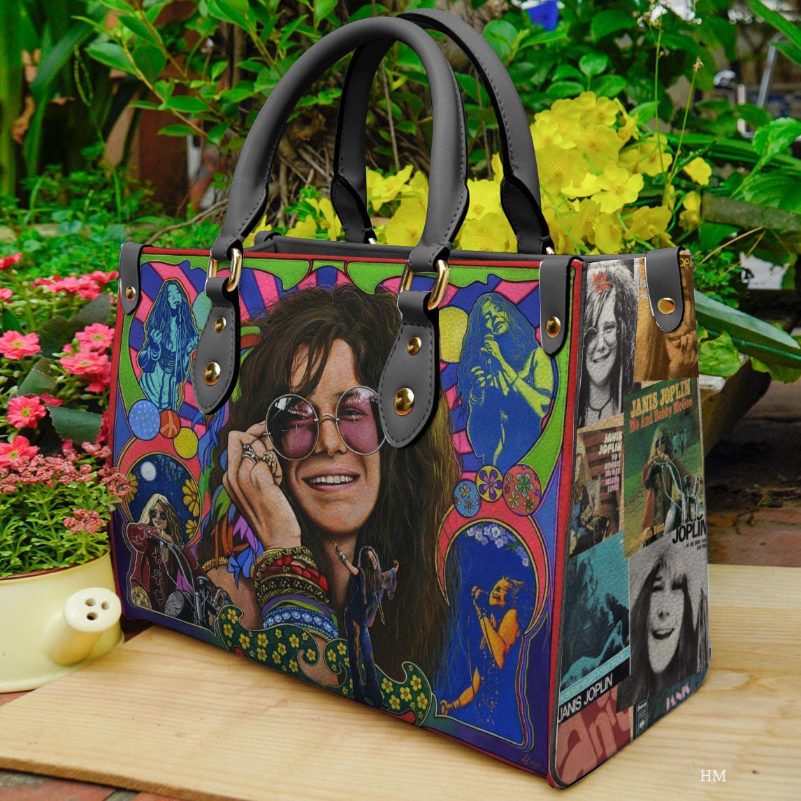 Janis Joplin Leather Handbag 1 Janis Joplin Leather Handbag