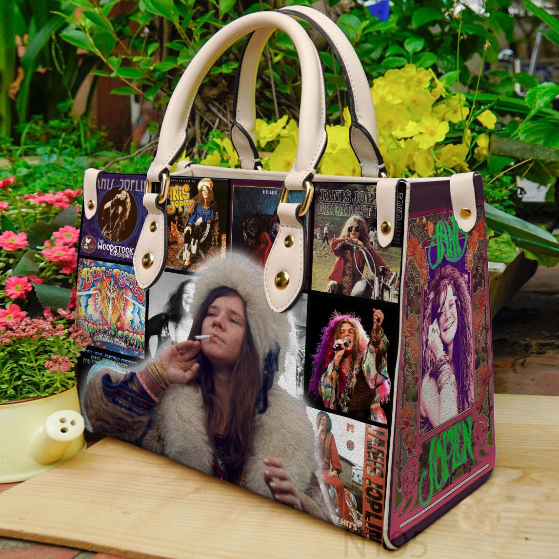 Janis Joplin Leather Handbag 1 Janis Joplin Leather Handbag
