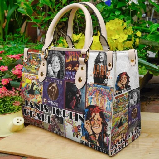 Janis Joplin Leather Handbag 1 Janis Joplin Leather Handbag