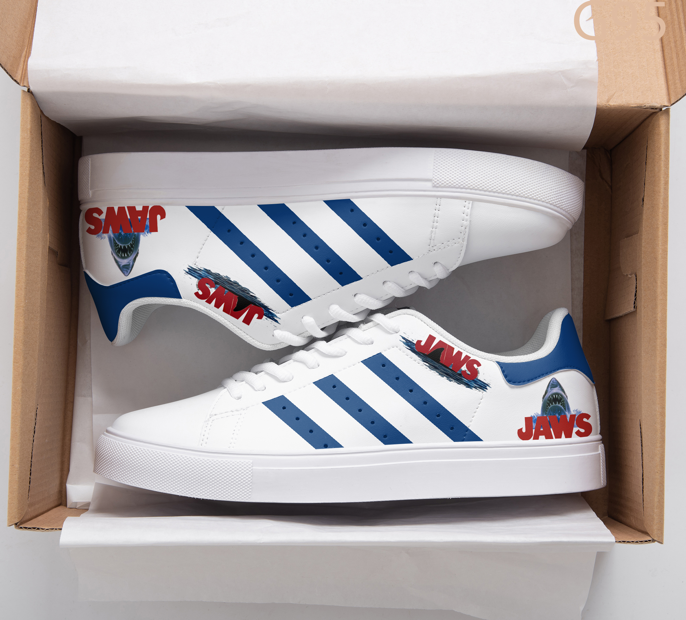 Jaws Movie 01 Stan Smith Shoes 1 Jaws Movie 01 Stan Smith Shoes