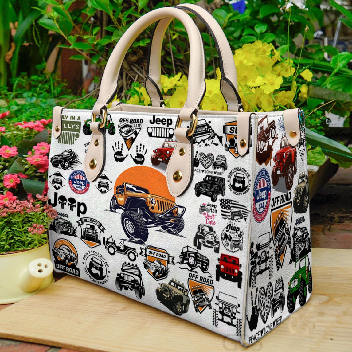 Jeep Leather Handbag 1 Jeep Leather Handbag