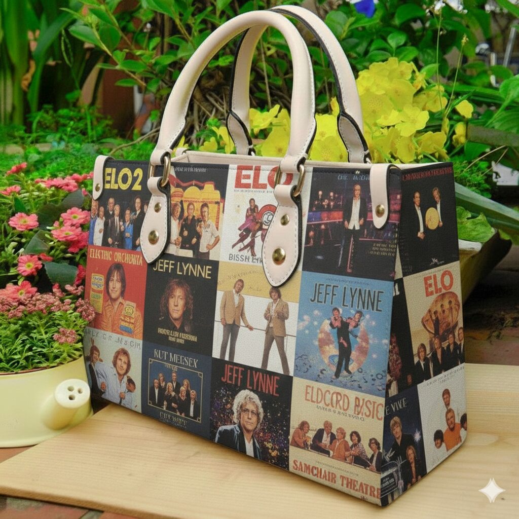 Jeff Lynne Leather Handbag 1 Jeff Lynne Leather Handbag