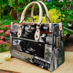 Jim Morrison Lover I00 Leather Handbag