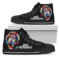 Jimi Hendrix High Top Shoes
