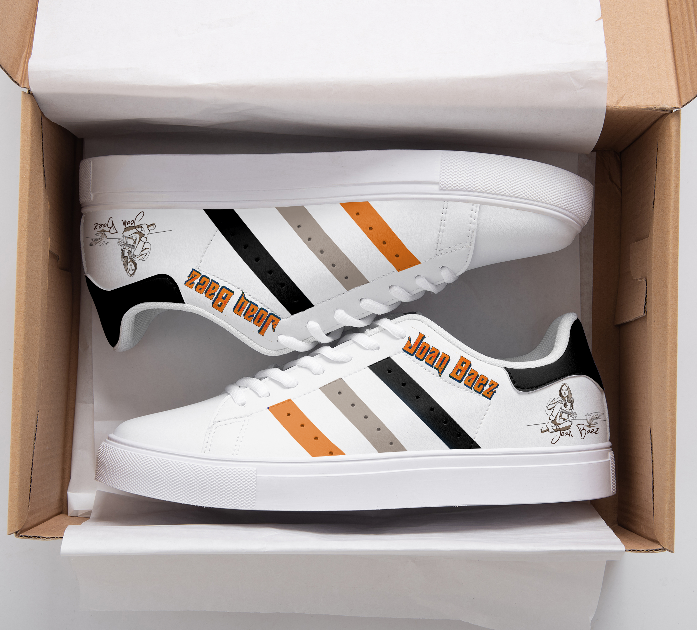 Joan Baez Stan Smith Shoes 1 Joan Baez Stan Smith Shoes