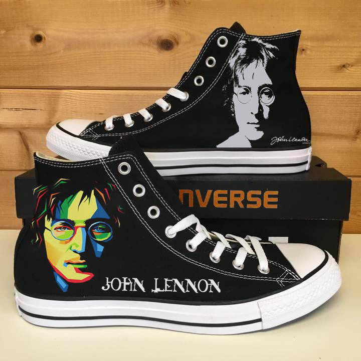 John Lennon High Top Shoes 1 John Lennon High Top Shoes