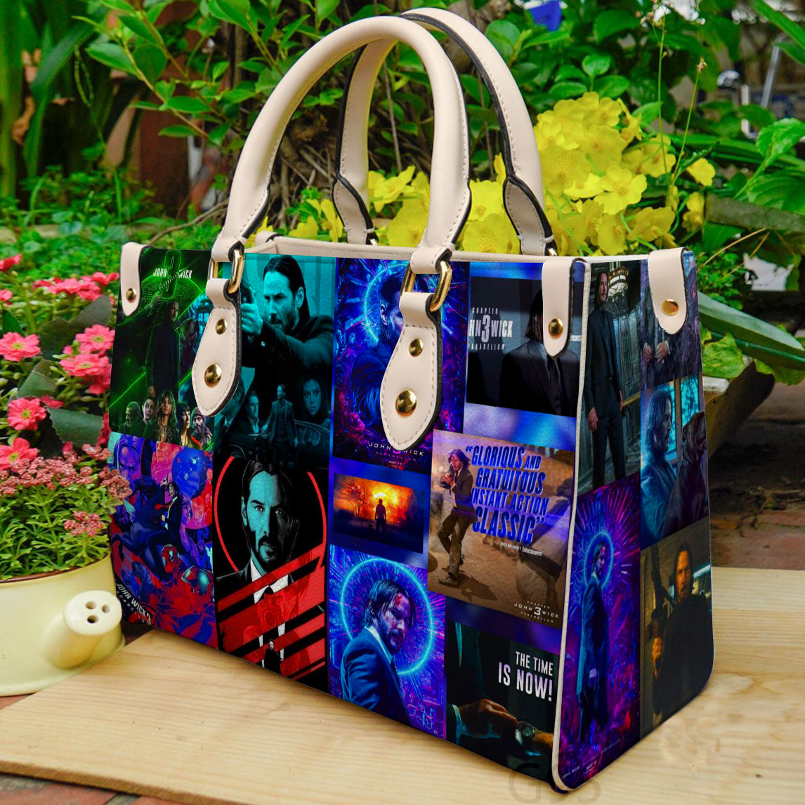 John Wick Band Leather Handbag 1 John Wick Band Leather Handbag