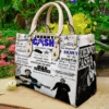 Johnny Cash 2 Leather Handbag