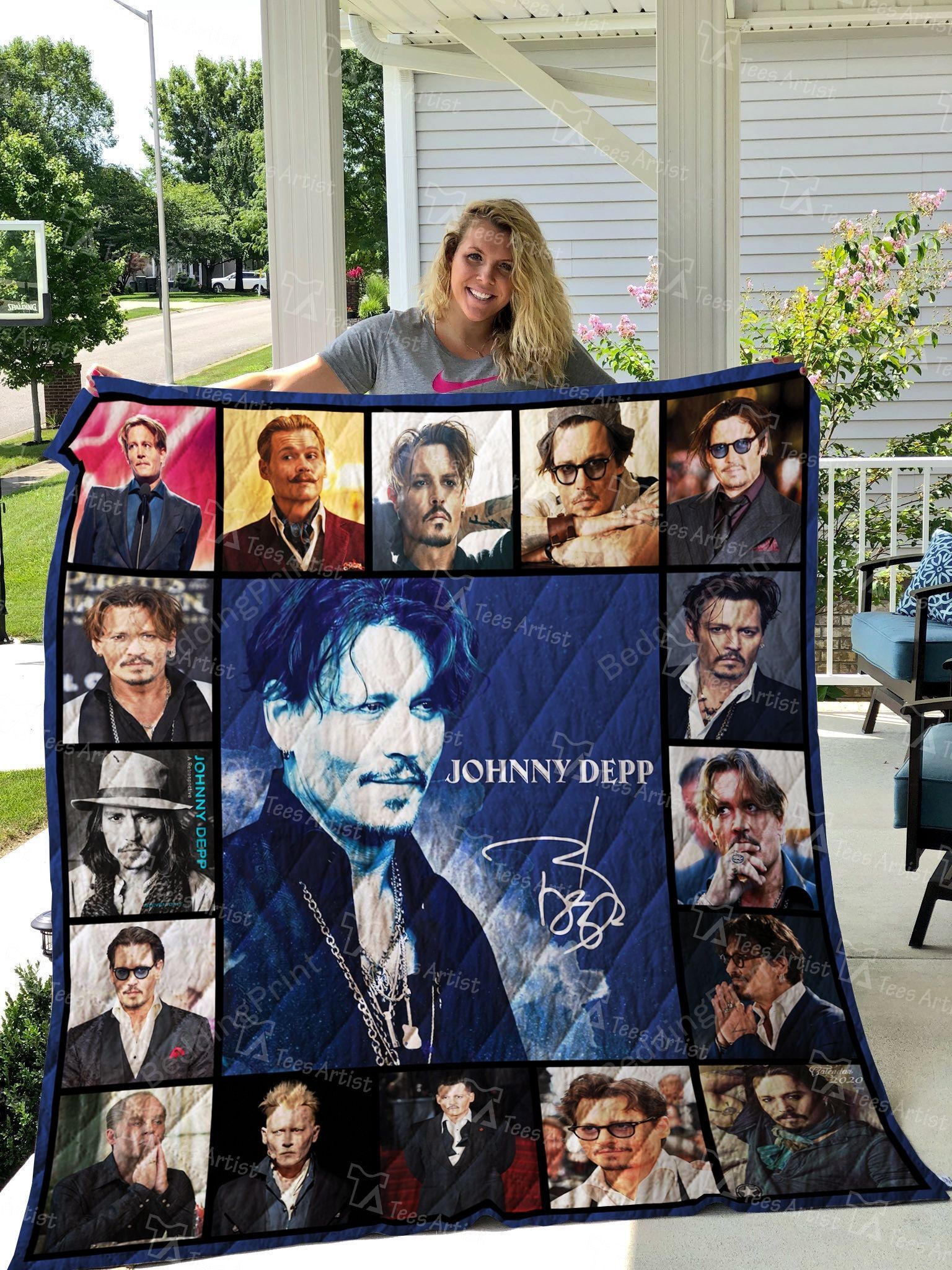 Johnny Depp 001 Blanket 1 Johnny Depp 001 Blanket