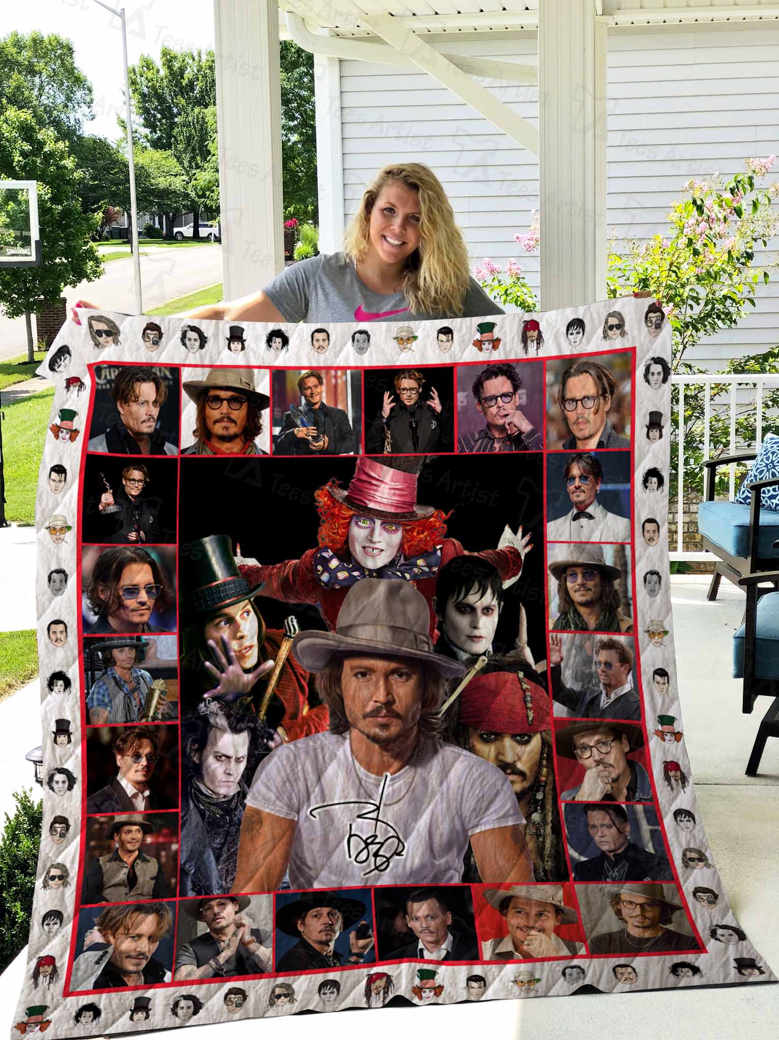 Johnny Depp 6A Blanket 1 Johnny Depp 6A Blanket