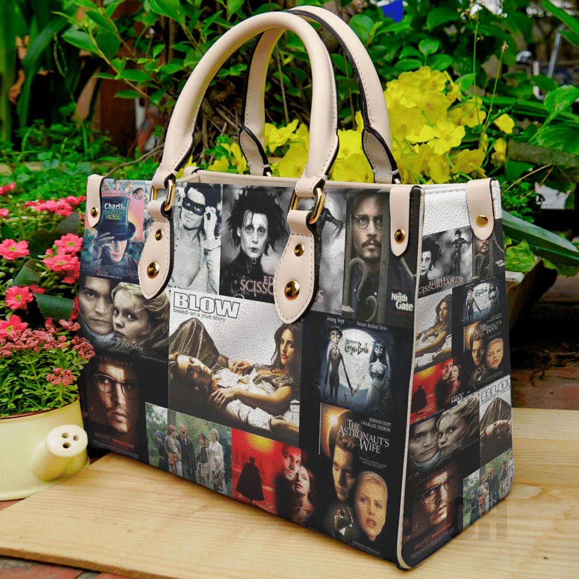 Johnny Depp Leather Handbag 1 Johnny Depp Leather Handbag