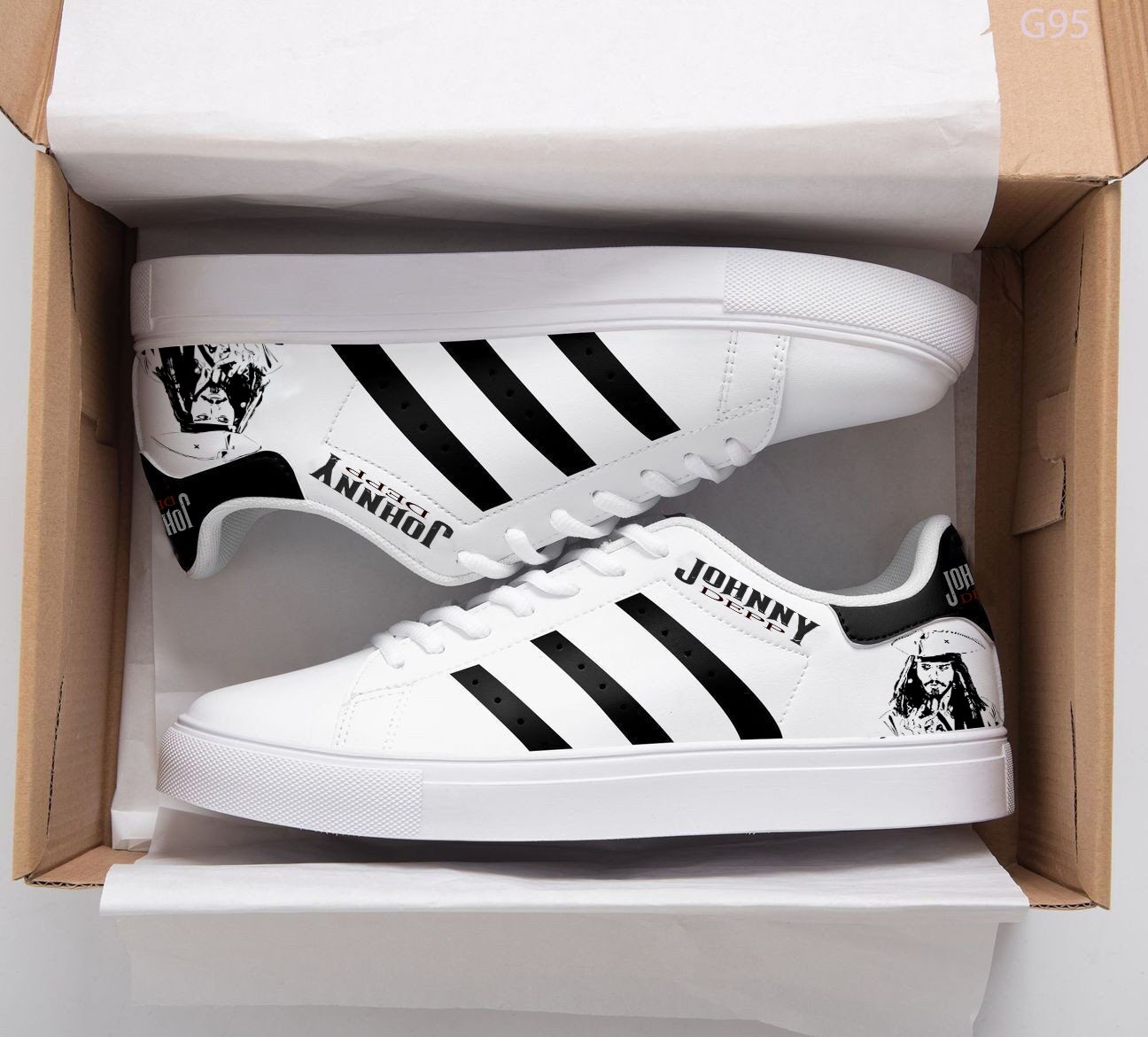 Johnny Depp Stan Smith Shoes 1 Johnny Depp Stan Smith Shoes