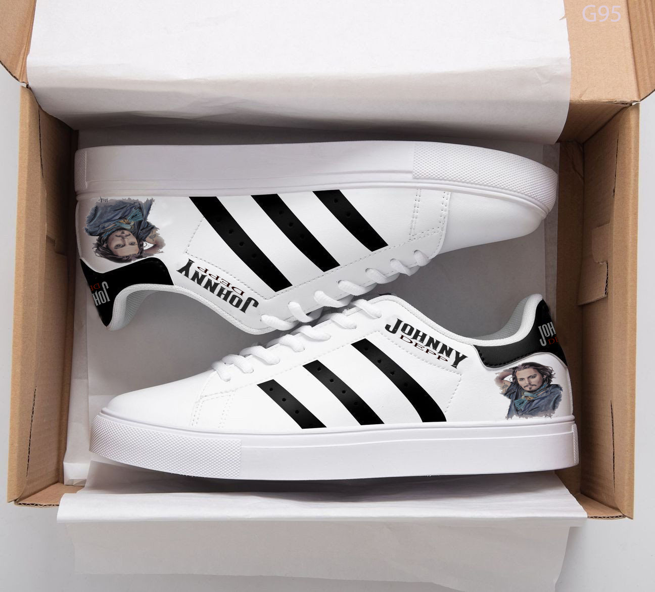 Johnny Depp Stan Smith Shoes 1 Johnny Depp Stan Smith Shoes