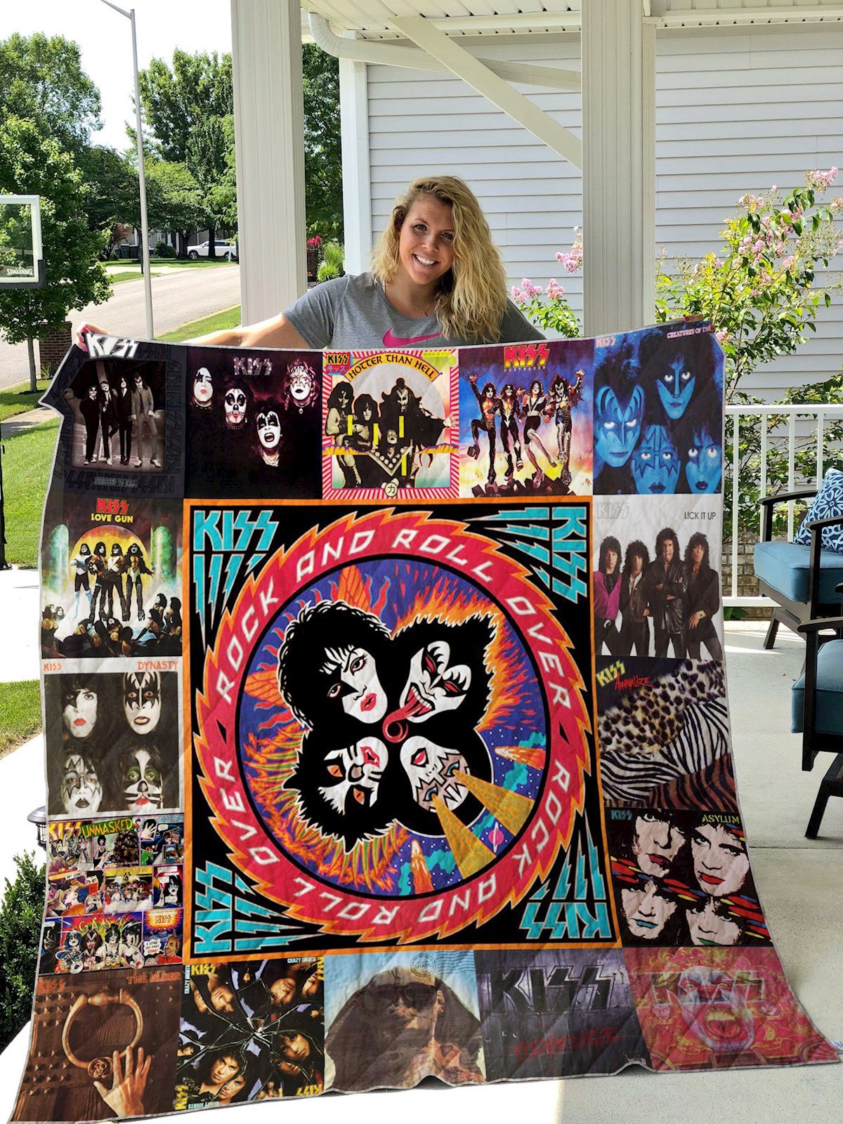 KISS Band Blanket 1 KISS Band Blanket