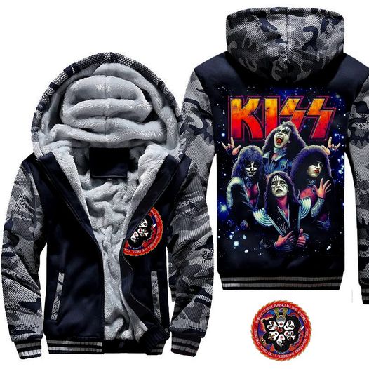 KISS Fleece Jacket 1 KISS Fleece Jacket
