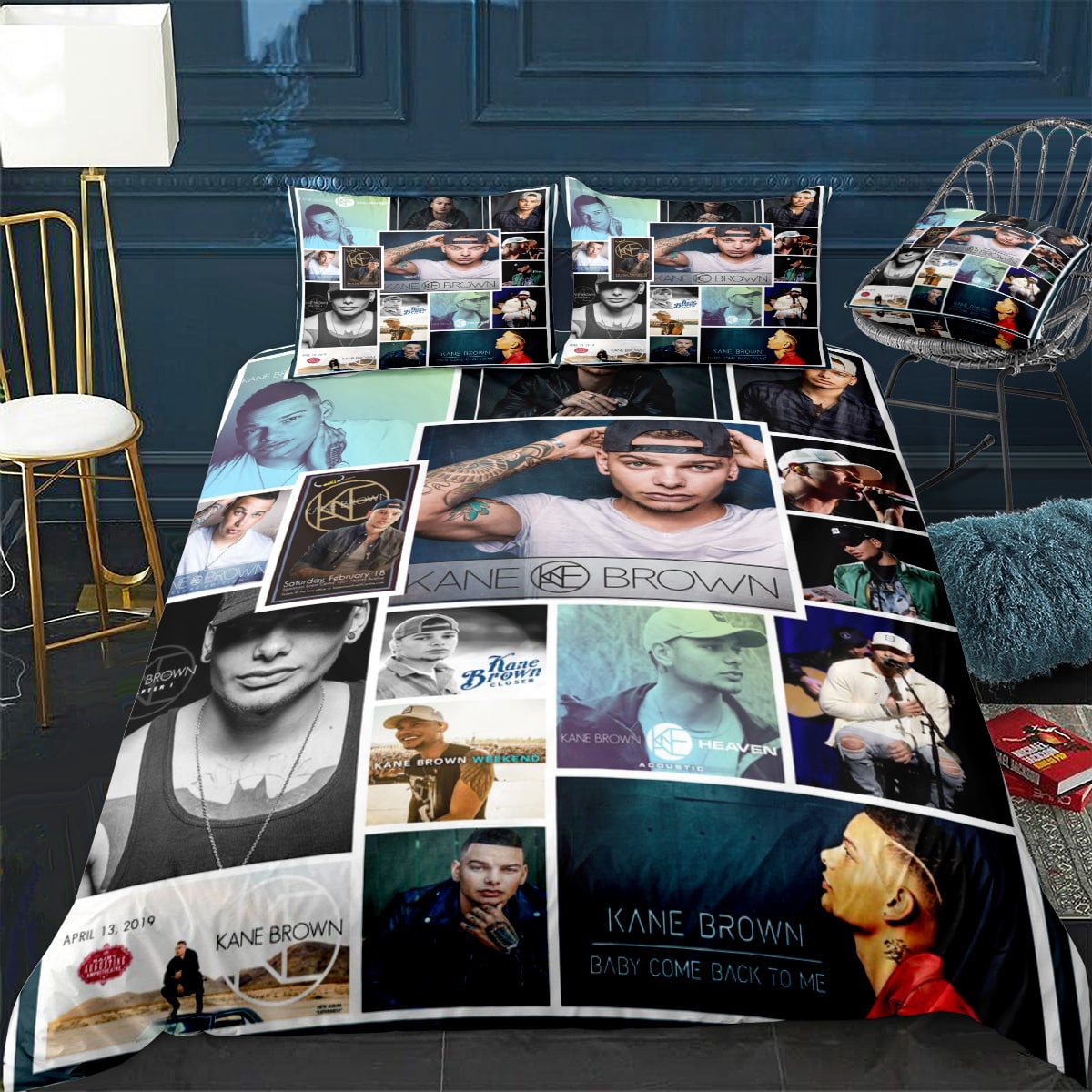Kane Brown Bedding Set 1 Kane Brown Bedding Set