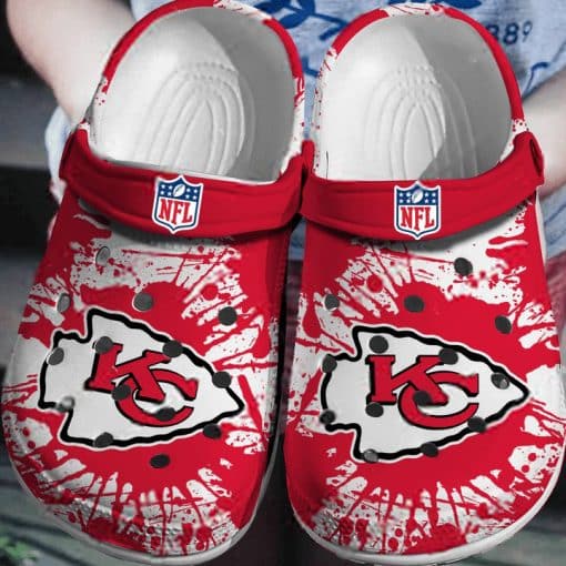 Kansas City Chiefs 1I Soft Clogs 1 Kansas City Chiefs 1I Soft Clogs