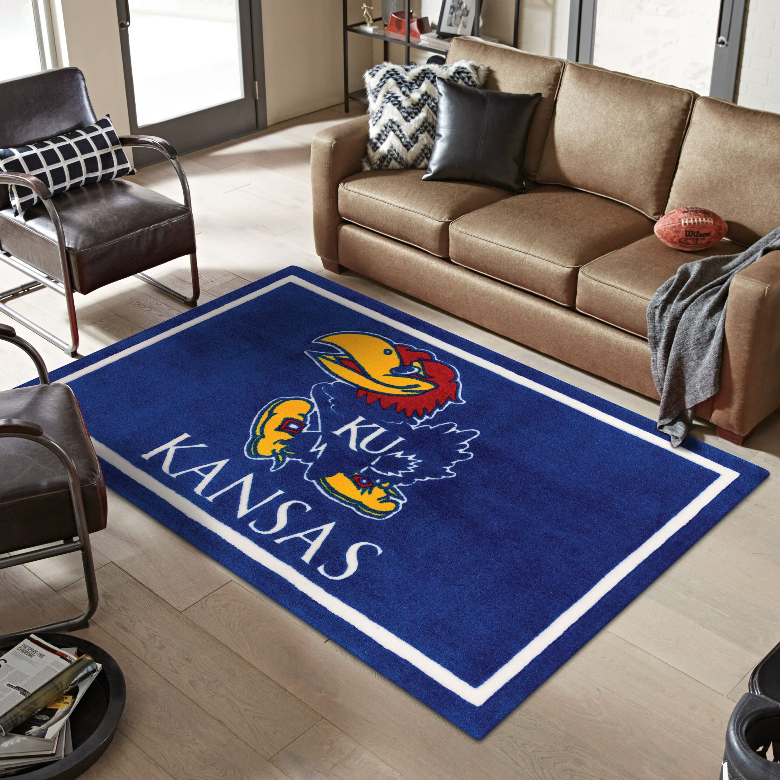 Kansas Jayhawks G1 Area Rugs 1 Kansas Jayhawks G1 Area Rugs