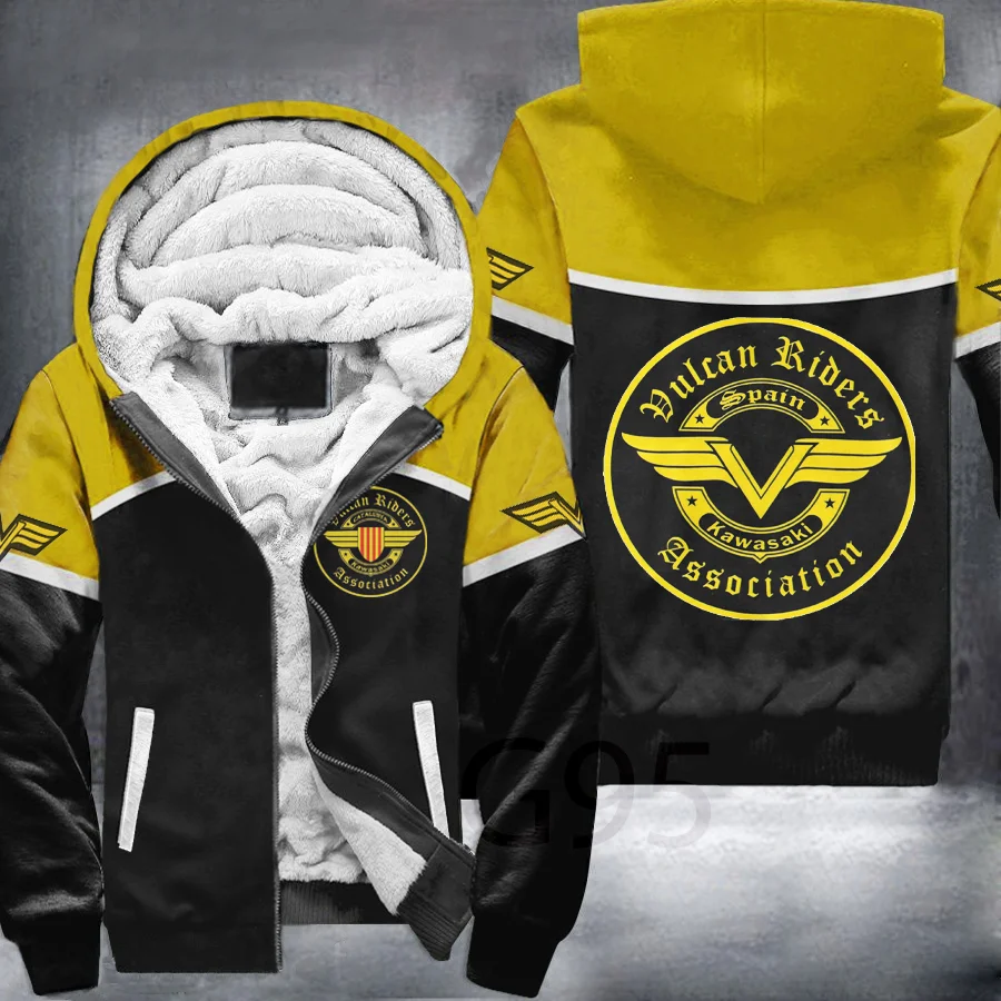 Kawasaki Vulcan Fleece Jacket 1 Kawasaki Vulcan Fleece Jacket
