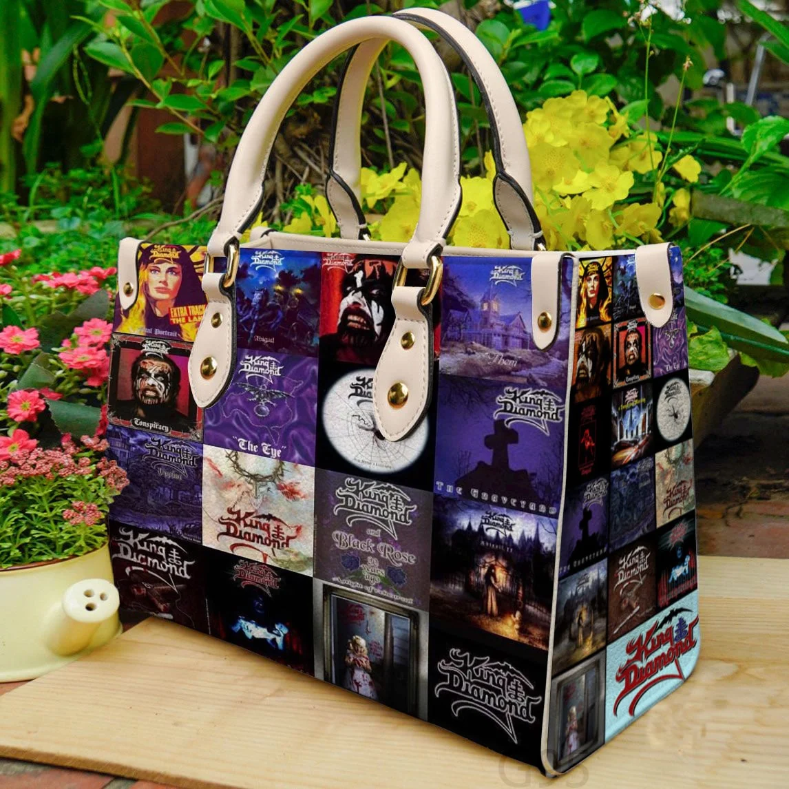 King Diamond Leather Handbag 1 King Diamond Leather Handbag