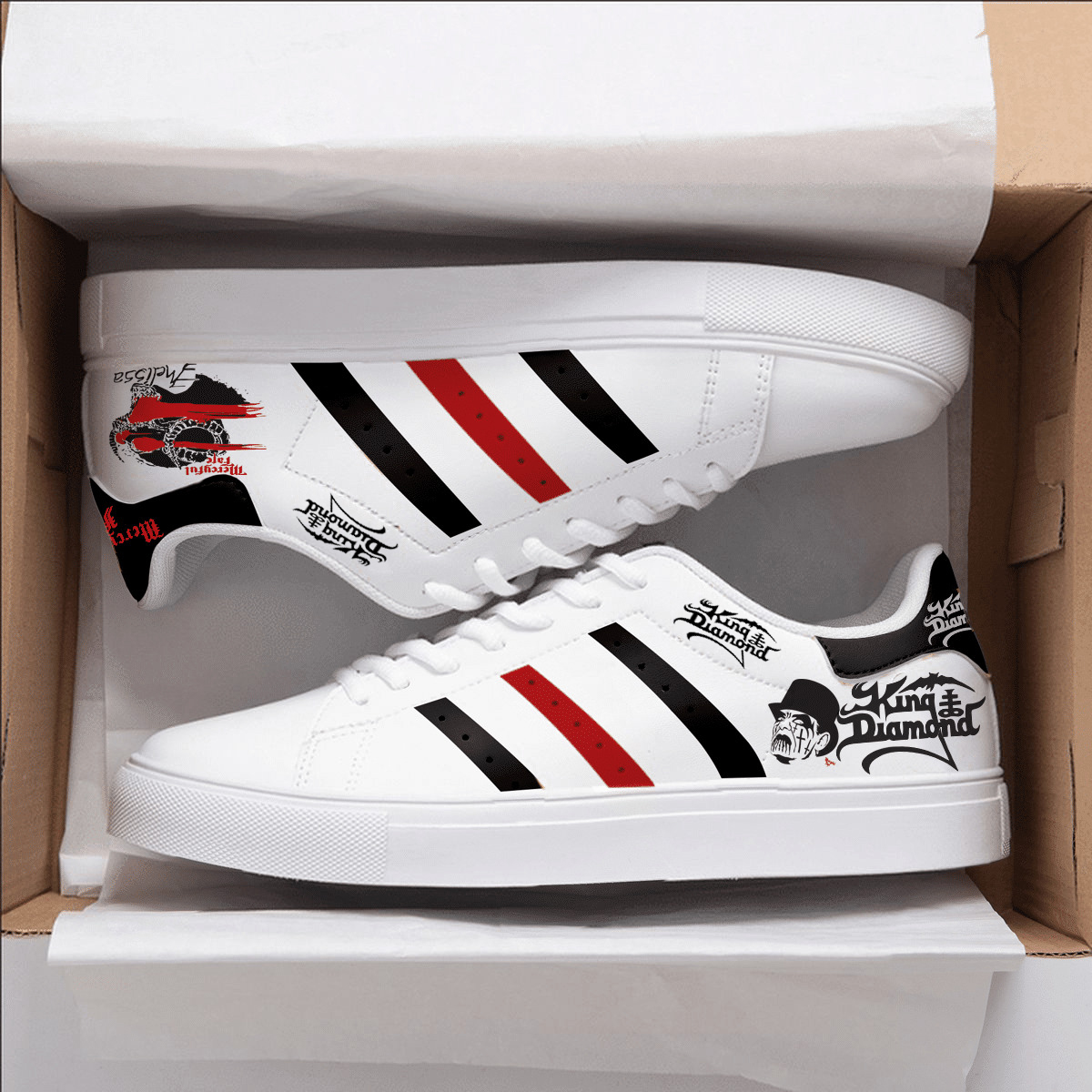King Diamond Stan Smith Shoes 1 King Diamond Stan Smith Shoes
