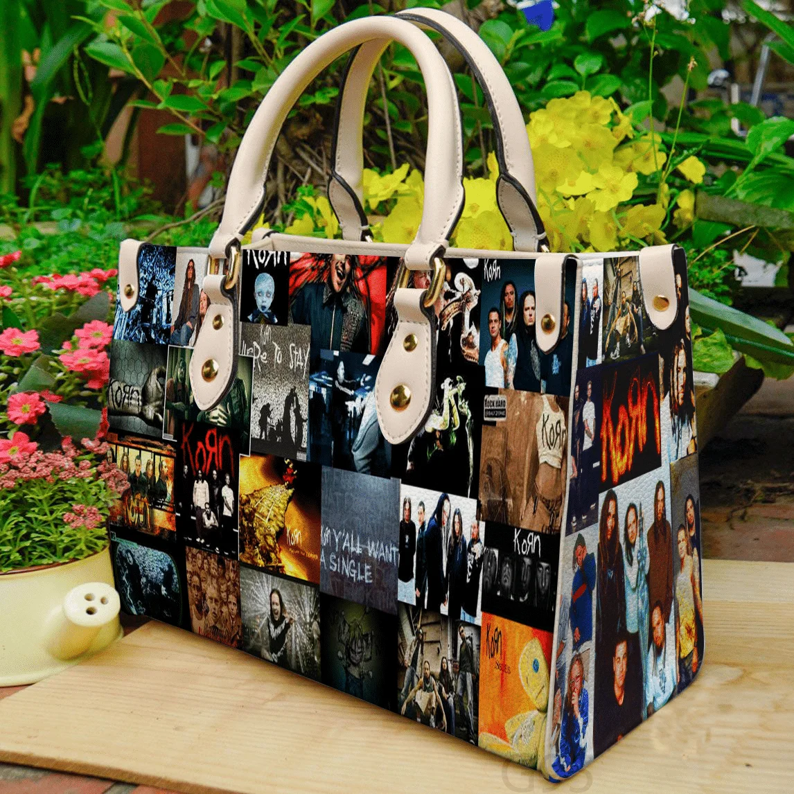 Korn Leather Handbag 03 1 Korn Leather Handbag 03