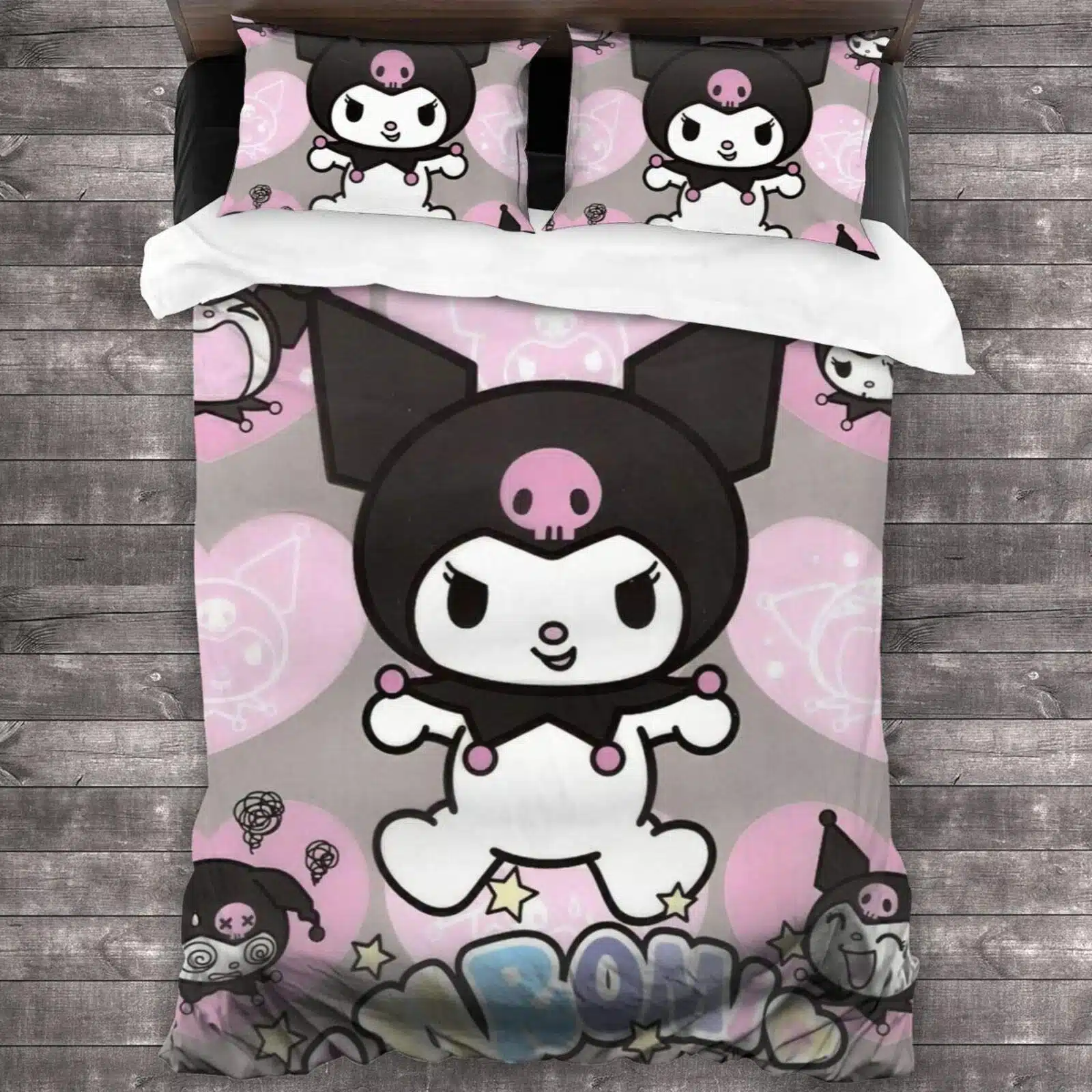 Kuromi Bedding Blanket 1 Kuromi Bedding Blanket