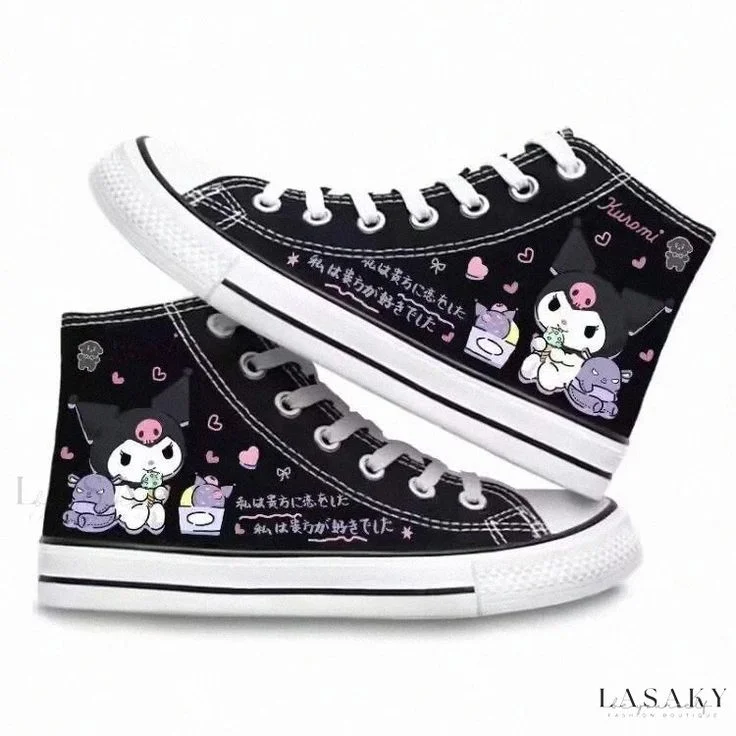 Kuromi High Top Shoes 1 Kuromi High Top Shoes