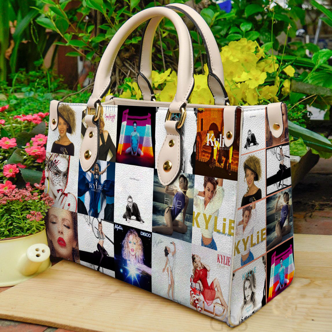 Kylie Minogue Leather Handbag 1 Kylie Minogue Leather Handbag