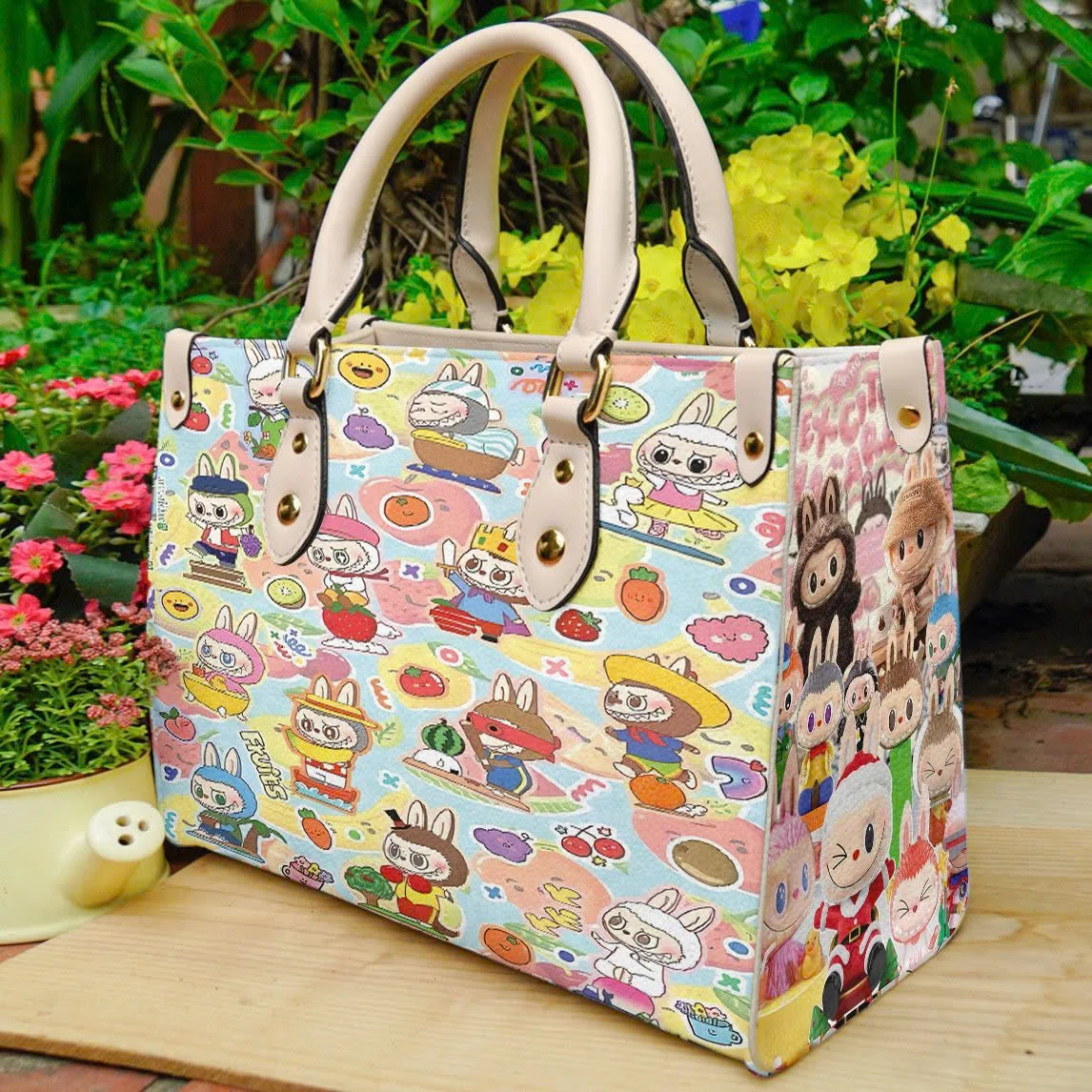 Labubu Leather Handbag 1 Labubu Leather Handbag