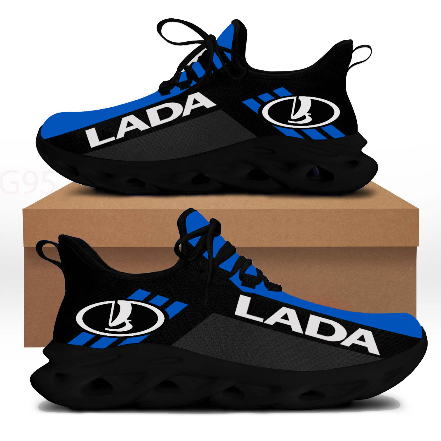 Lada Blue Black Max Soul Shoes 1 Lada Blue Black Max Soul Shoes