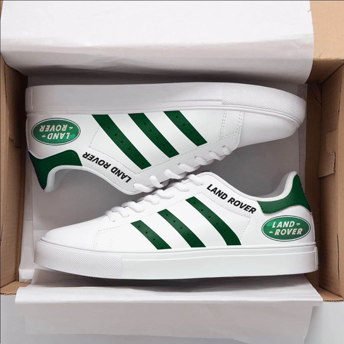 Land Rover Green Stan Smith Shoes 1 Land Rover Green Stan Smith Shoes