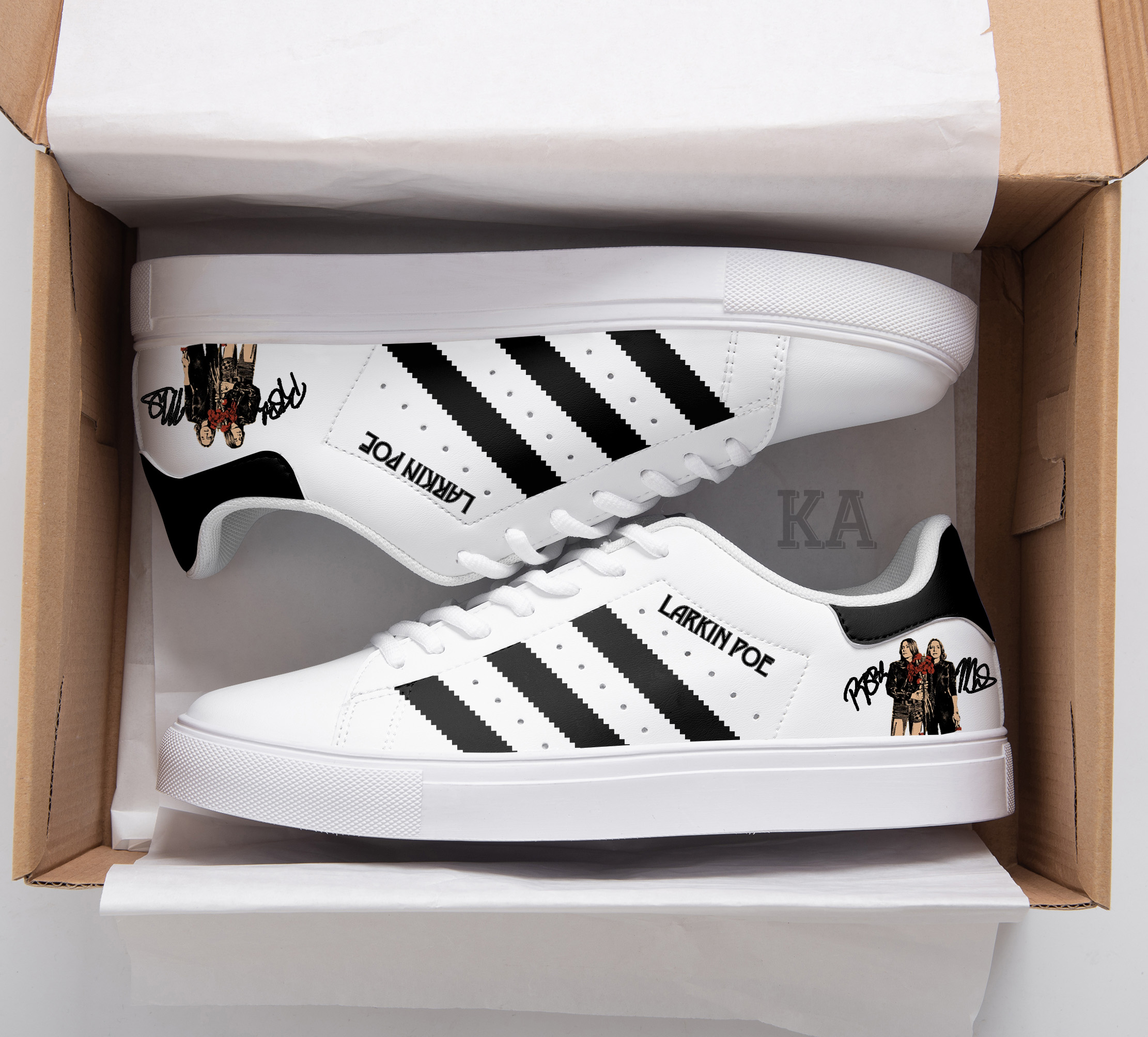 Larkin Poe Stan Smith Shoes 1 Larkin Poe Stan Smith Shoes