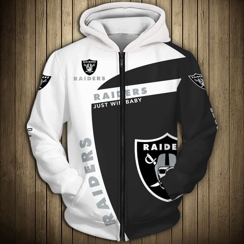 Las Vegas Raiders 1 Hoodie Zip Hoodie 3D 1 Las Vegas Raiders 1 Hoodie Zip Hoodie 3D