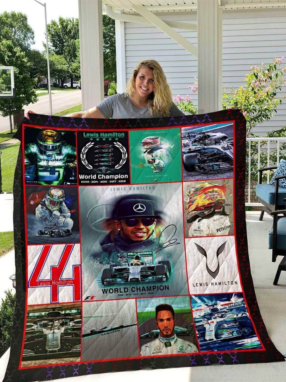 Lewis Hamilton Blanket 1 Lewis Hamilton Blanket