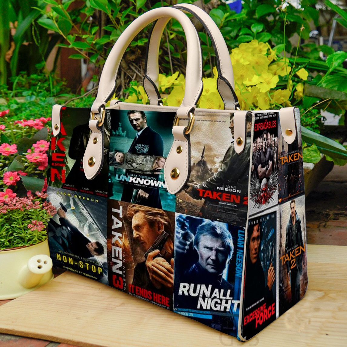 Liam Neeson Leather Handbag 1 Liam Neeson Leather Handbag