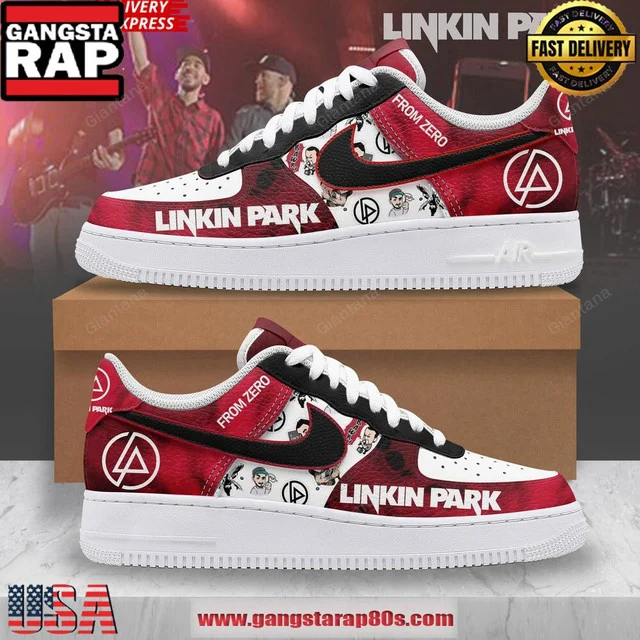 Linkin Park Air Force Shoes 1 Linkin Park Air Force Shoes