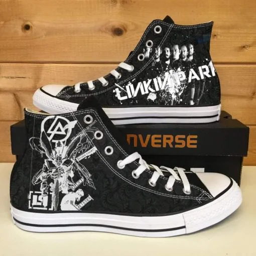 Linkin Park High Top Shoes 1 Linkin Park High Top Shoes