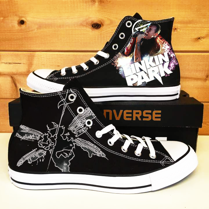 Linkin Park High Top Shoes 1 Linkin Park High Top Shoes