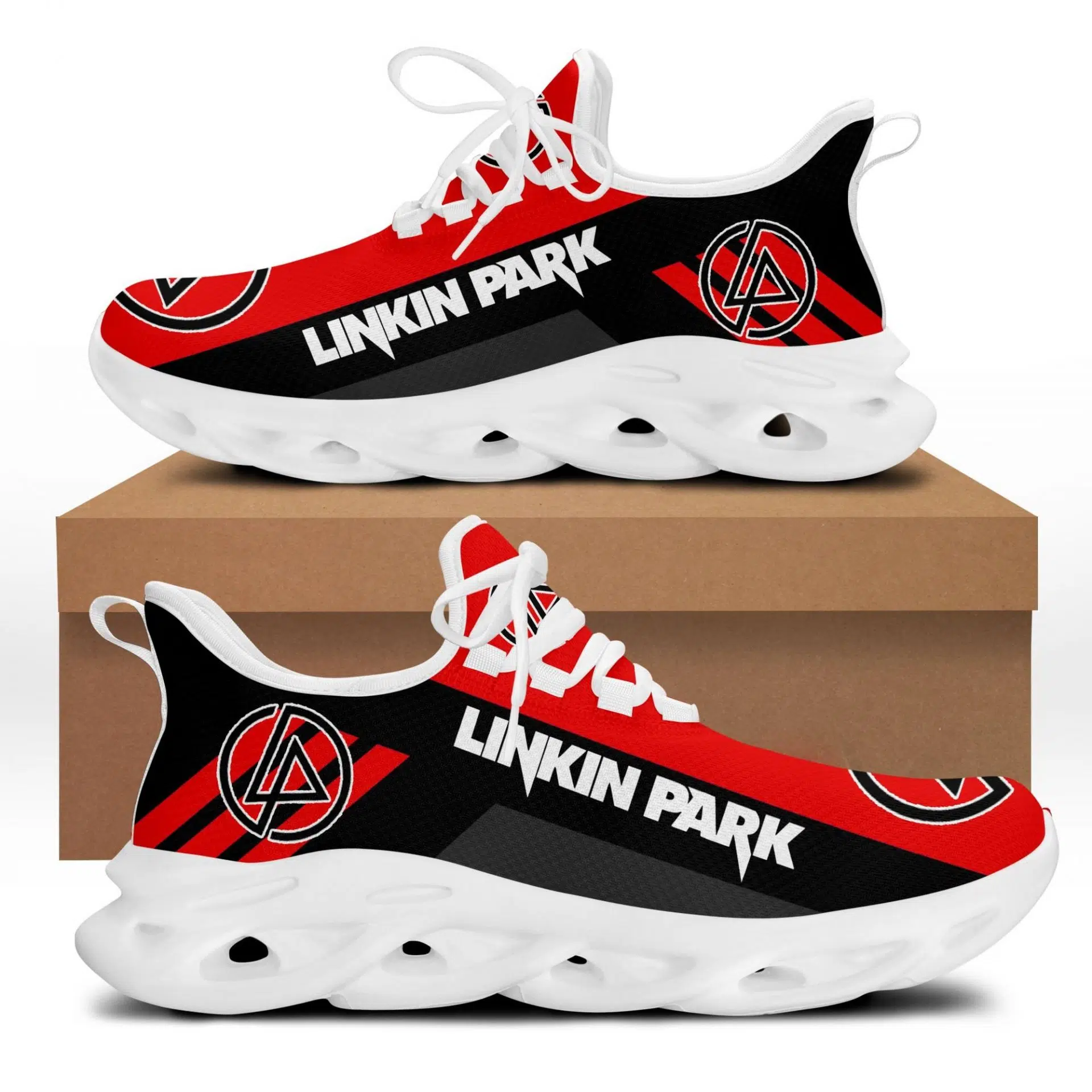 Linkin Park Red Max Soul Shoes 1 Linkin Park Red Max Soul Shoes