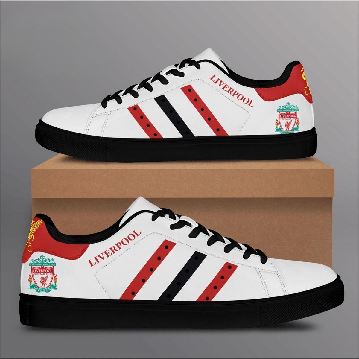 Liverpool FC Stan Smith Shoes 1 Liverpool FC Stan Smith Shoes
