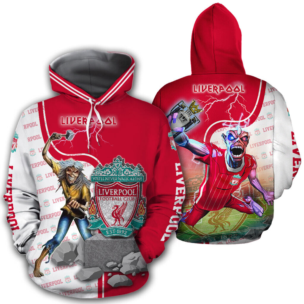 Liverpool Hoodie Dress 3D 1 Liverpool Hoodie Dress 3D