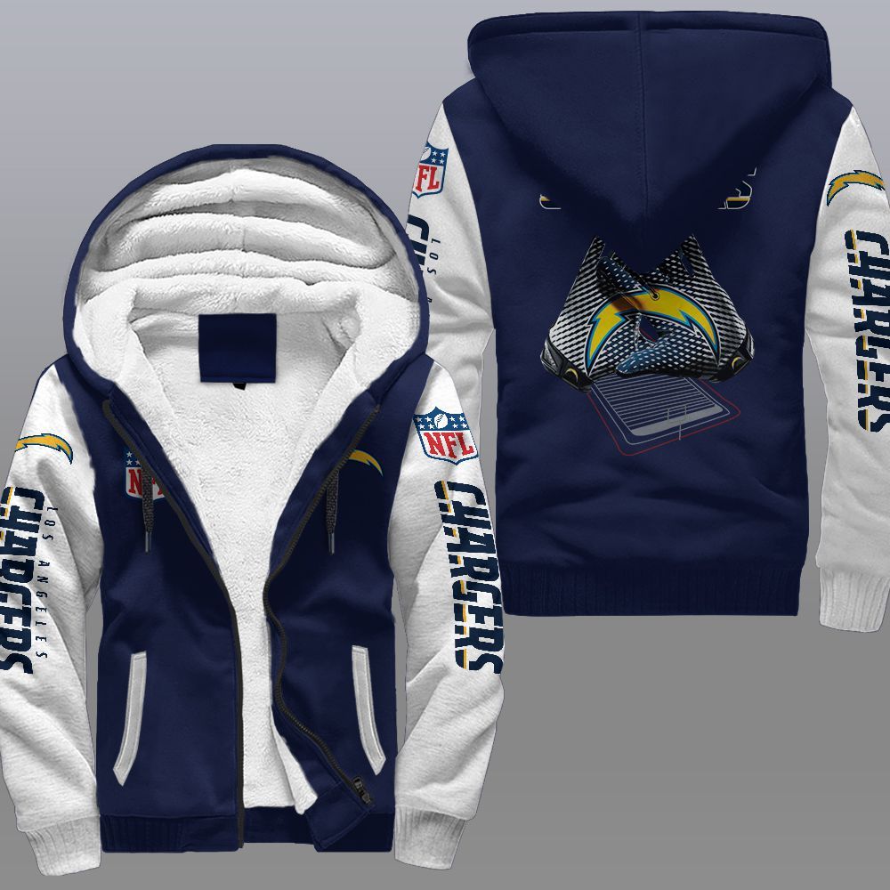 Los Angeles Chargers A0 Fleece Jacket 1 Los Angeles Chargers A0 Fleece Jacket