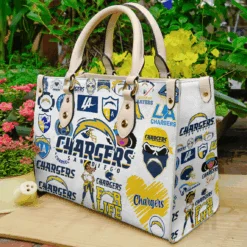 Los Angeles Chargers Leather Handbag