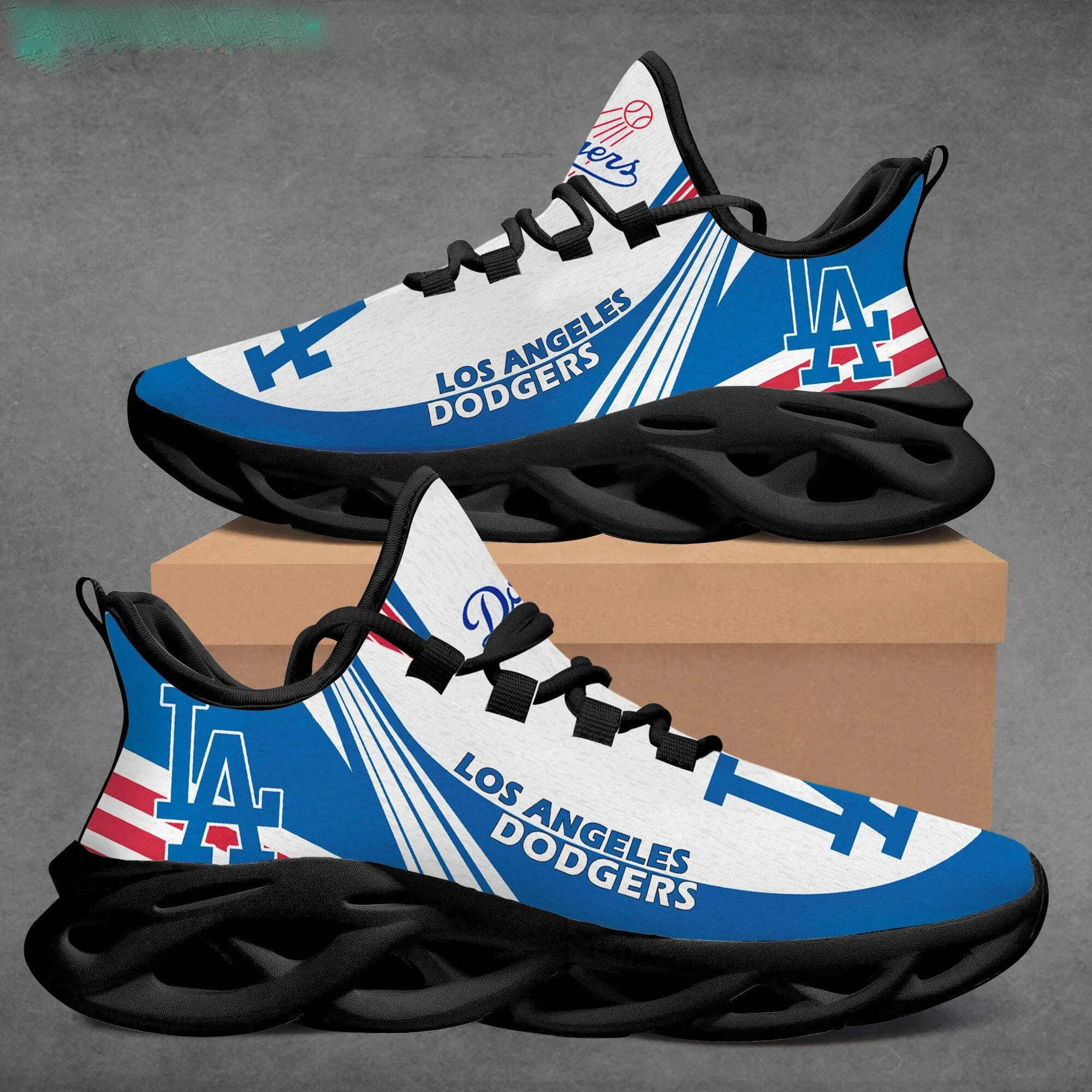 Los Angeles Dodgers Max Soul Shoes Shoes 1 Los Angeles Dodgers Max Soul Shoes Shoes