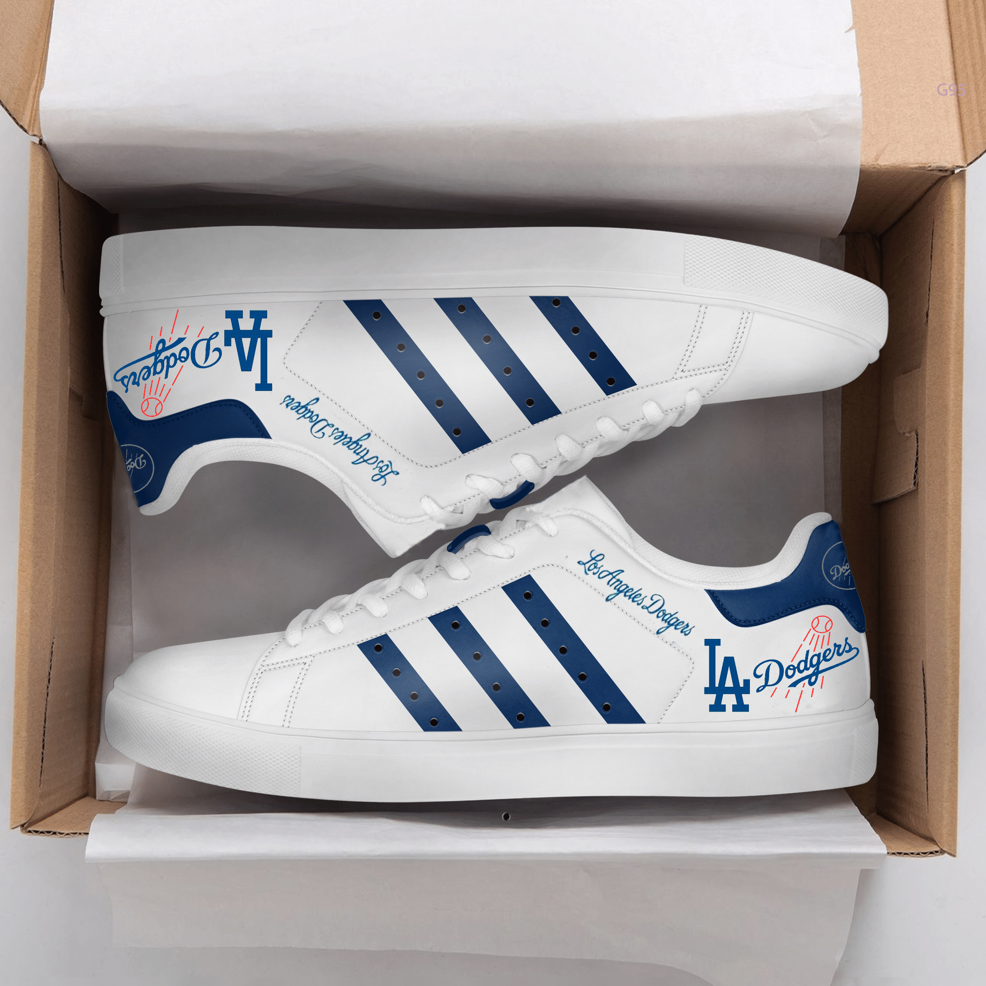 Los Angeles Dodgers Stan Smith Shoes 1 Los Angeles Dodgers Stan Smith Shoes