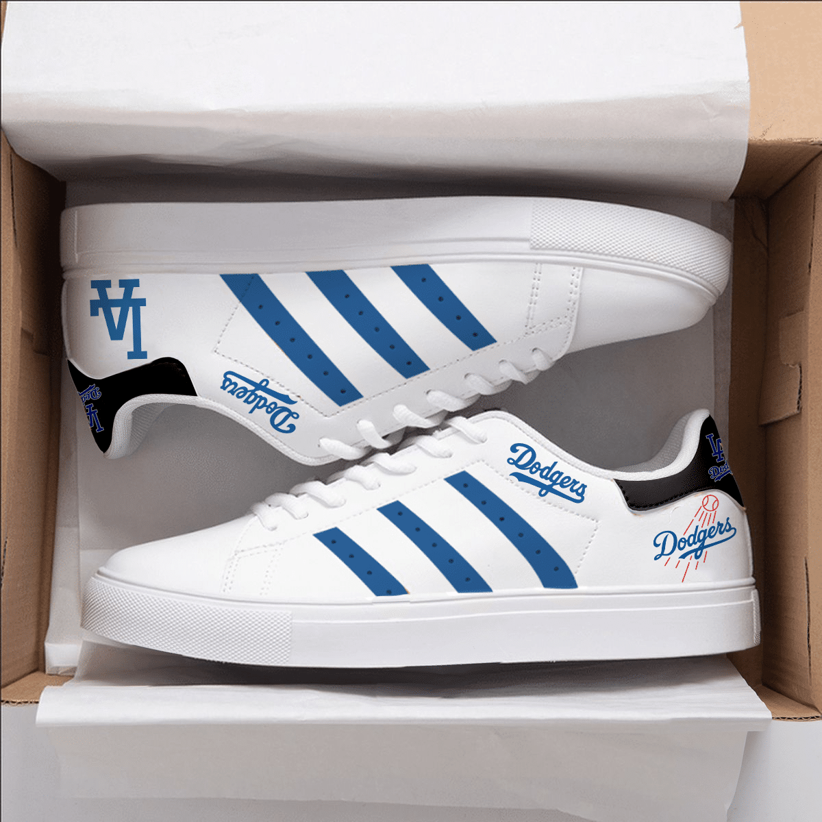 Los Angeles Dodgers Stan Smith Shoes 1 Los Angeles Dodgers Stan Smith Shoes