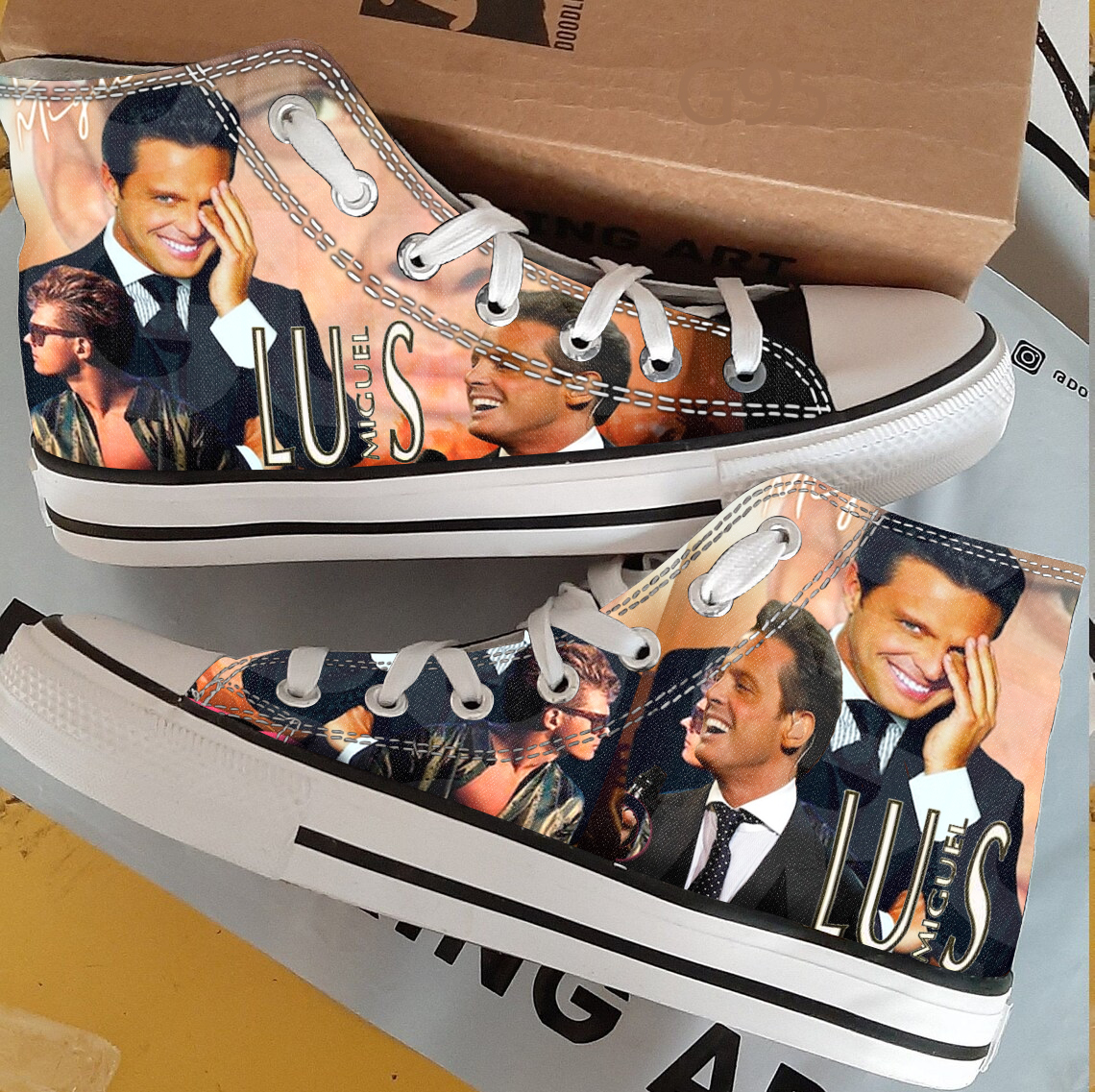 Luis Miguel High Top Shoes 1 Luis Miguel High Top Shoes