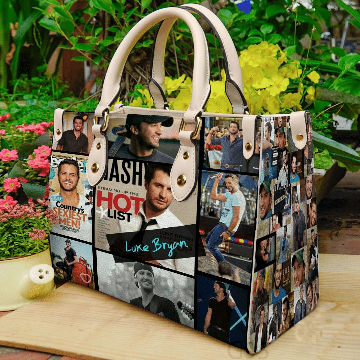 Luke Bryan Leather Handbag 1 Luke Bryan Leather Handbag